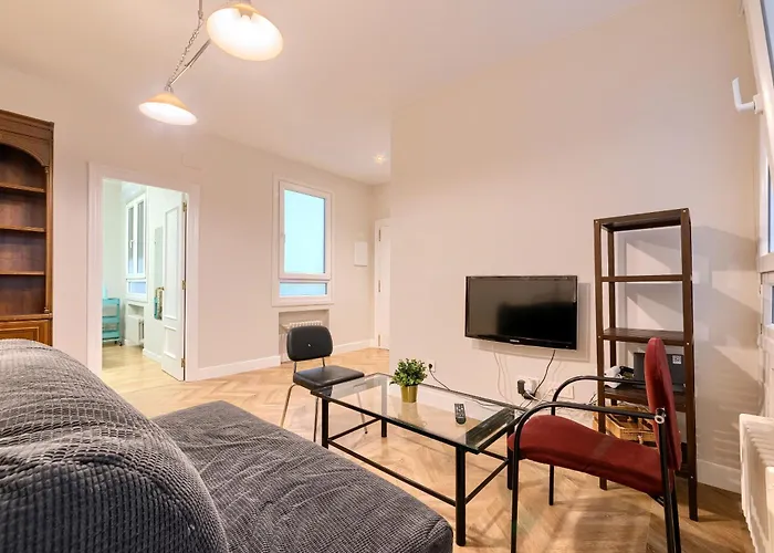 アパート Euskalduna, Vivienda Turistica Moderna Y Renovado ビルバオ